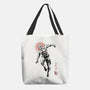 Scarlet Vigilante Sumi-E-None-Basic Tote-Bag-Astrobot Invention