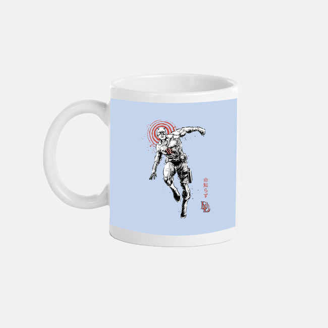 Scarlet Vigilante Sumi-E-None-Mug-Drinkware-Astrobot Invention