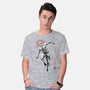 Scarlet Vigilante Sumi-E-Mens-Basic-Tee-Astrobot Invention