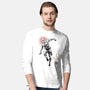 Scarlet Vigilante Sumi-E-Mens-Long Sleeved-Tee-Astrobot Invention