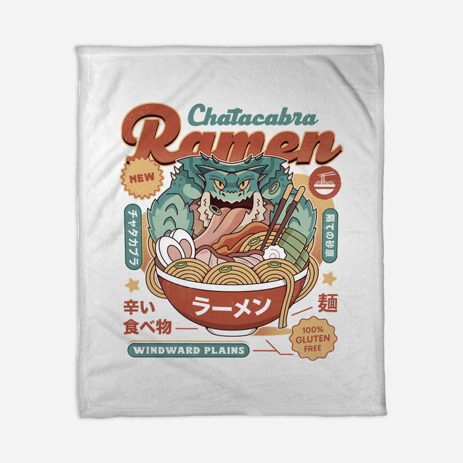 Chatacabra Ramen Vintage-None-Fleece-Blanket-LAGELANTEE