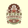 Felyne Palico Coffee Vintage-None-Glossy-Sticker-LAGELANTEE