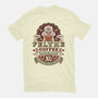 Felyne Palico Coffee Vintage-Mens-Premium-Tee-LAGELANTEE