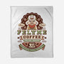 Felyne Palico Coffee Vintage-None-Fleece-Blanket-LAGELANTEE