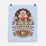 Felyne Palico Coffee Vintage-None-Matte-Poster-LAGELANTEE