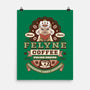Felyne Palico Coffee Vintage-None-Matte-Poster-LAGELANTEE