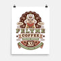 Felyne Palico Coffee Vintage-None-Matte-Poster-LAGELANTEE