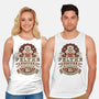 Felyne Palico Coffee Vintage-Unisex-Basic-Tank-LAGELANTEE