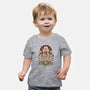 Felyne Palico Coffee Vintage-Baby-Basic-Tee-LAGELANTEE