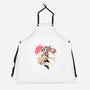 Jellyfish Girl-Unisex-Kitchen-Apron-naomori