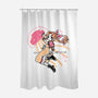 Jellyfish Girl-None-Polyester-Shower Curtain-naomori