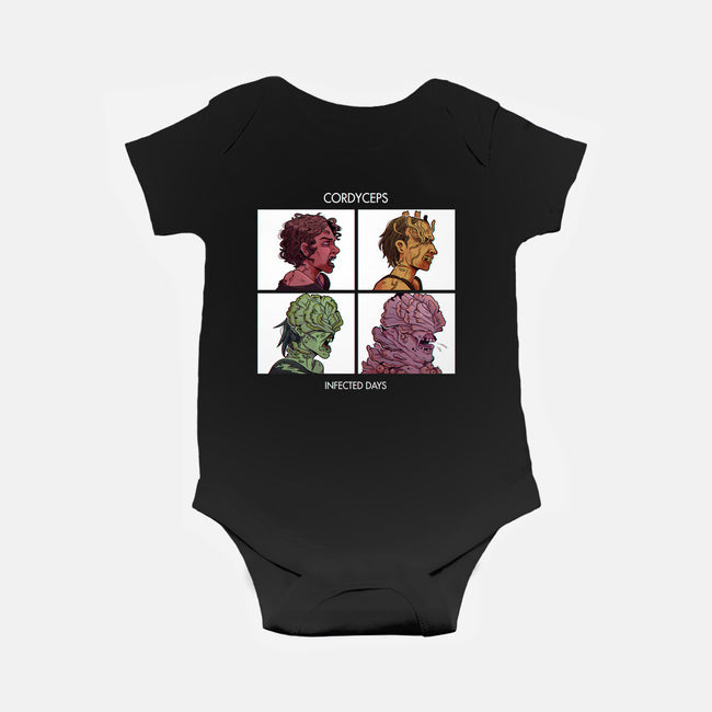 Cordyceps Infected Days-Baby-Basic-Onesie-Zaia Bloom