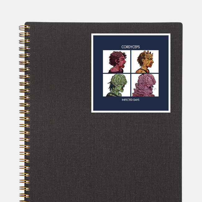 Cordyceps Infected Days-None-Glossy-Sticker-Zaia Bloom