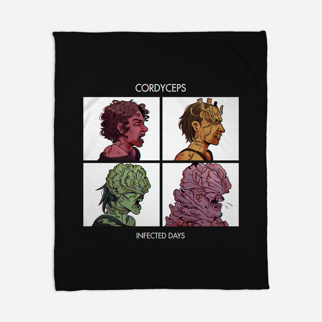 Cordyceps Infected Days-None-Fleece-Blanket-Zaia Bloom