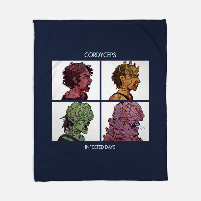 Cordyceps Infected Days-None-Fleece-Blanket-Zaia Bloom