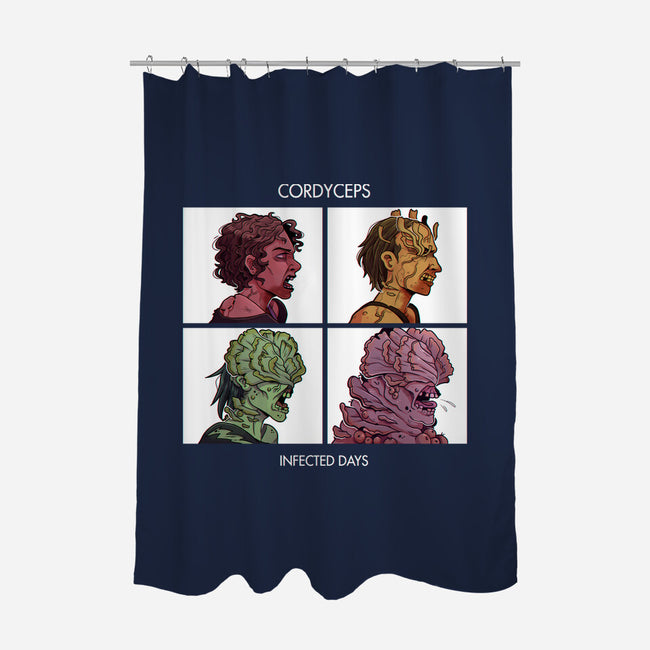 Cordyceps Infected Days-None-Polyester-Shower Curtain-Zaia Bloom