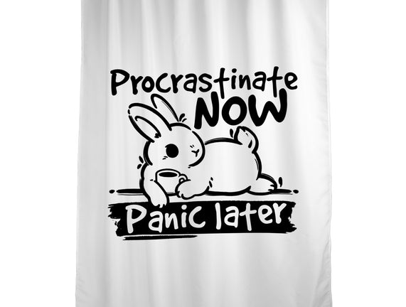 Procrastinate Now Panic Later