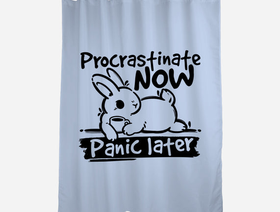 Procrastinate Now Panic Later