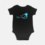 Swimming Anglerfish-Baby-Basic-Onesie-NemiMakeit