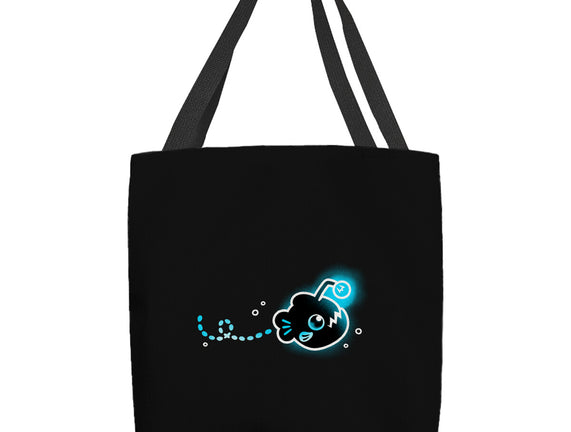 Swimming Anglerfish