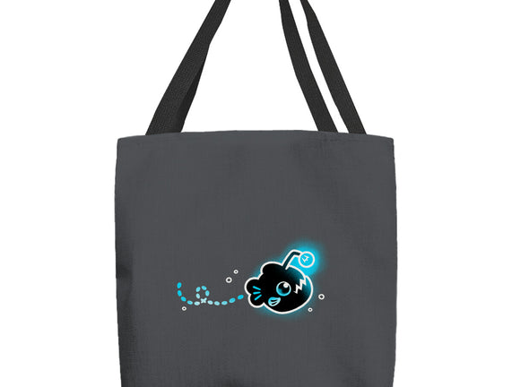 Swimming Anglerfish