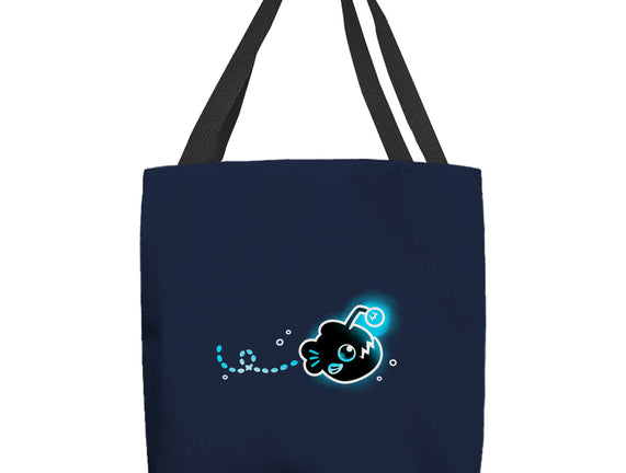 Swimming Anglerfish