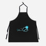 Swimming Anglerfish-Unisex-Kitchen-Apron-NemiMakeit