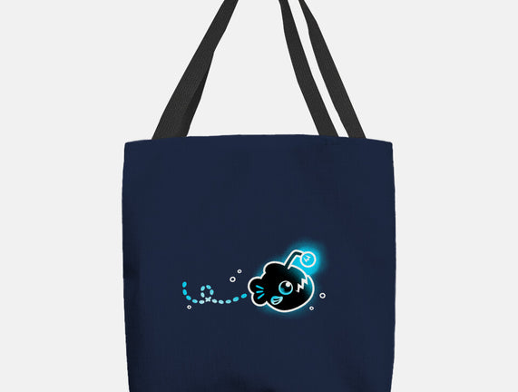 Swimming Anglerfish