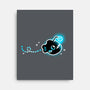 Swimming Anglerfish-None-Stretched-Canvas-NemiMakeit