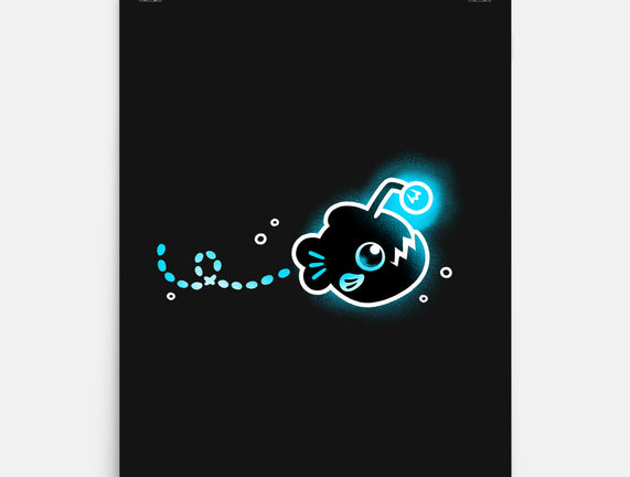 Swimming Anglerfish