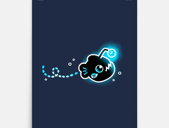Swimming Anglerfish