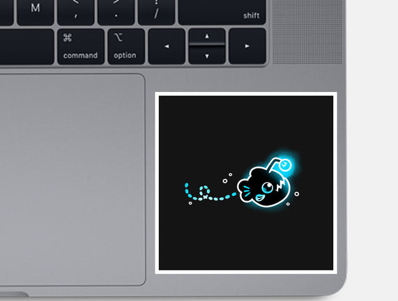 Swimming Anglerfish