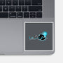 Swimming Anglerfish-None-Glossy-Sticker-NemiMakeit