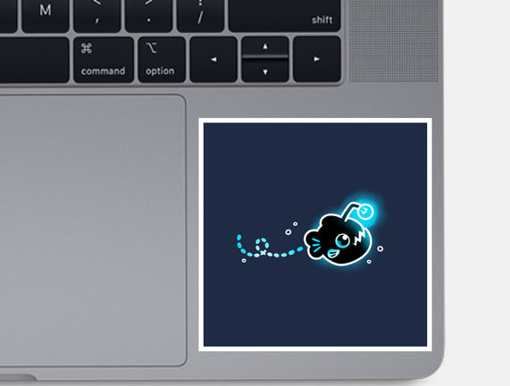 Swimming Anglerfish