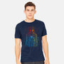 Spider Board-Mens-Heavyweight-Tee-kharmazero