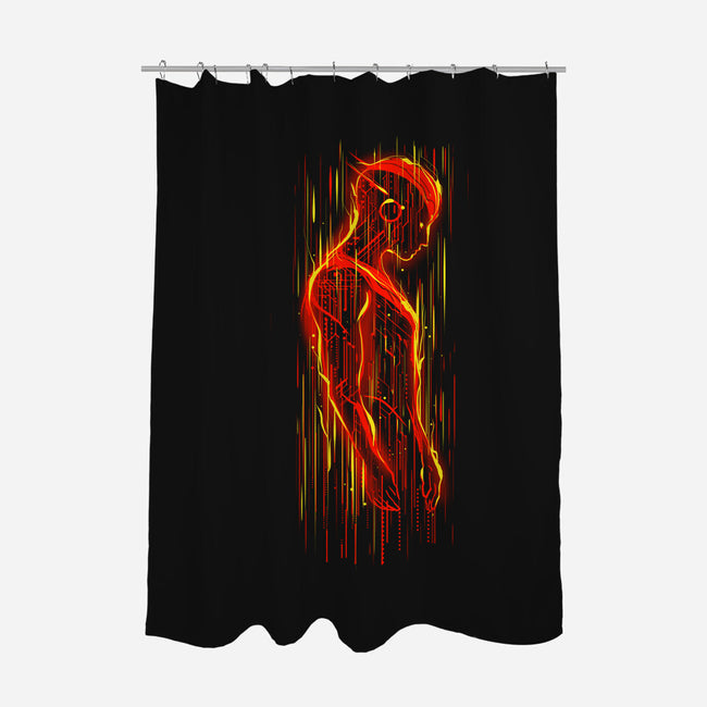 Flash Board-None-Polyester-Shower Curtain-kharmazero