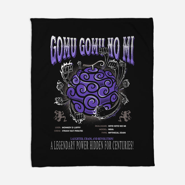 Gomu Gomu No Mi Devil Fruit-None-Fleece-Blanket-constantine2454