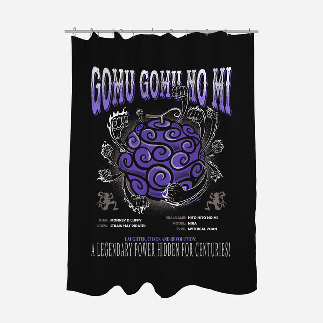 Gomu Gomu No Mi Devil Fruit-None-Polyester-Shower Curtain-constantine2454