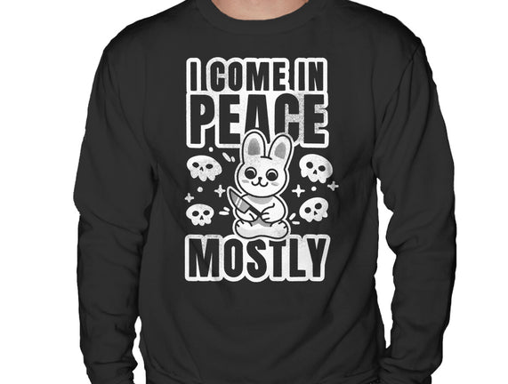 I Come In Peace Mostly