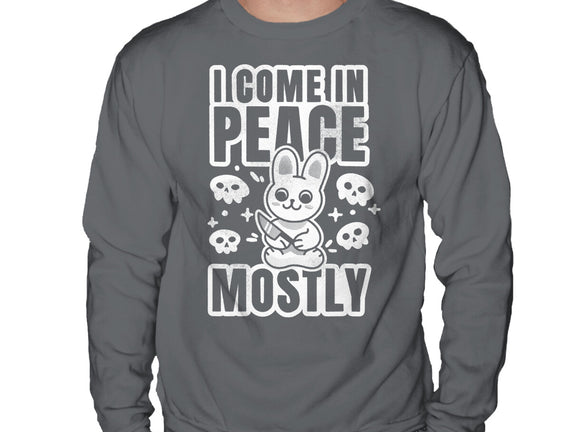I Come In Peace Mostly