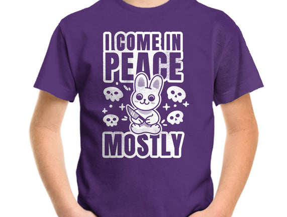I Come In Peace Mostly