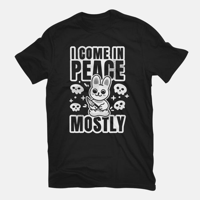 I Come In Peace Mostly-Mens-Premium-Tee-FunkVampire