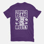 I Come In Peace Mostly-Youth-Basic-Tee-FunkVampire