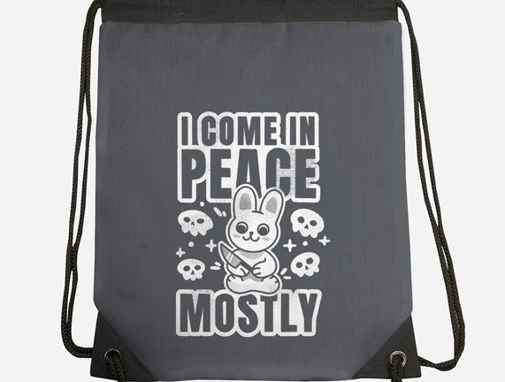 I Come In Peace Mostly