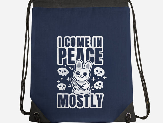 I Come In Peace Mostly