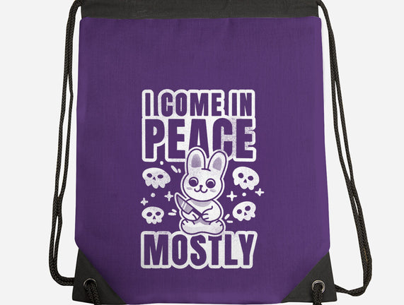I Come In Peace Mostly