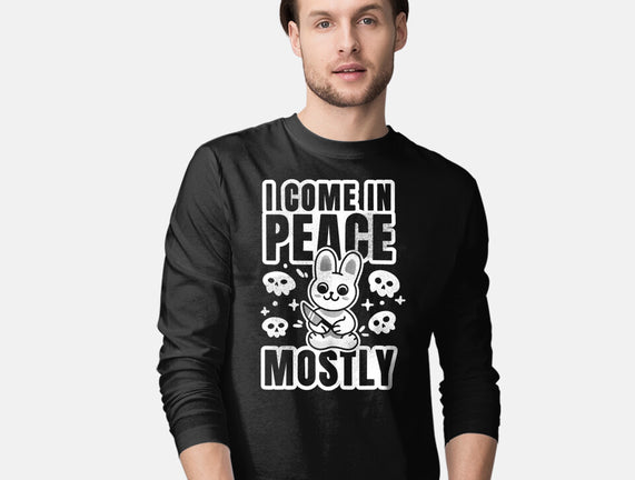 I Come In Peace Mostly