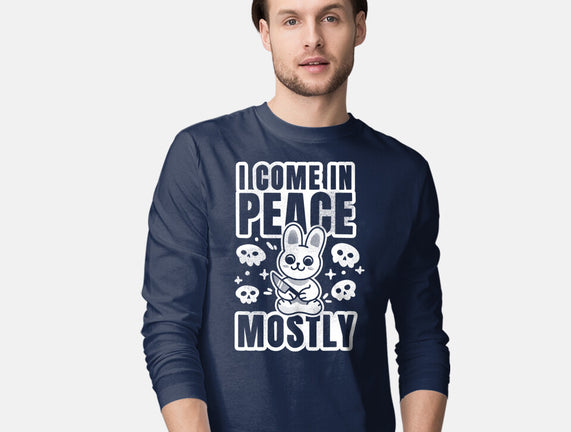 I Come In Peace Mostly