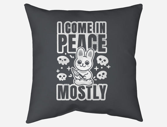 I Come In Peace Mostly