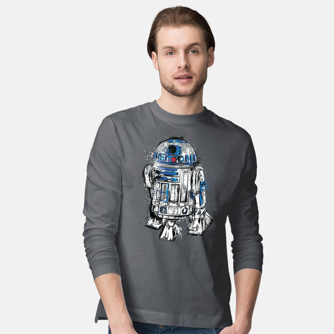 More Than A Droid-Mens-Long Sleeved-Tee-DrMonekers